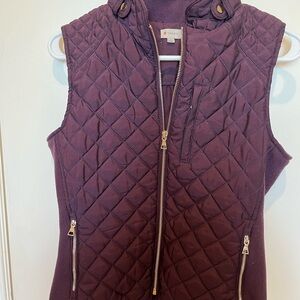 Daniel Cremieux Deep Purple Quilted Vest